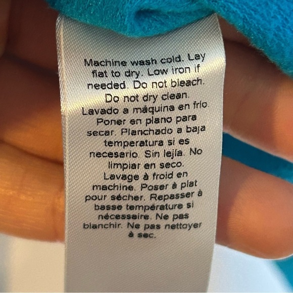 Beyond Yoga All Time Cropped Pullover Blue Glow Large - Picture 12 of 12